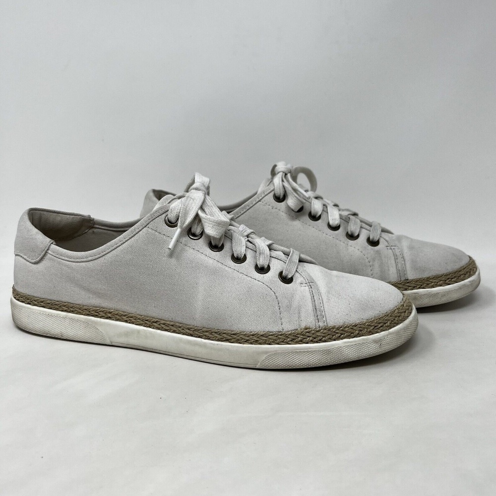 Vionic Womens 11 43 Sunny Hattie Sneakers Shoes Ivory Round Toe Comfort VS223